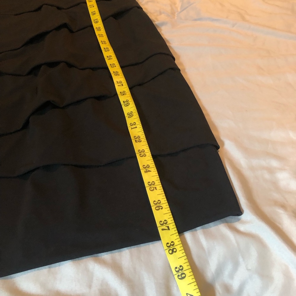 le chateau Black Sleeveless Tiered Dress - Picture 7 of 7